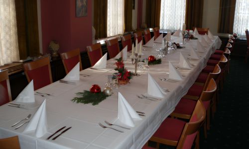 Park Restaurant Rastatt hall for Christmas parties and seminars.